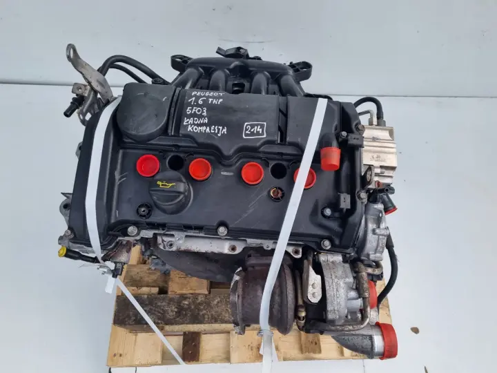 SILNIK KOMPLET Peugeot 308 1.6 THP T TURBO 156KM kompresja ok 5F03