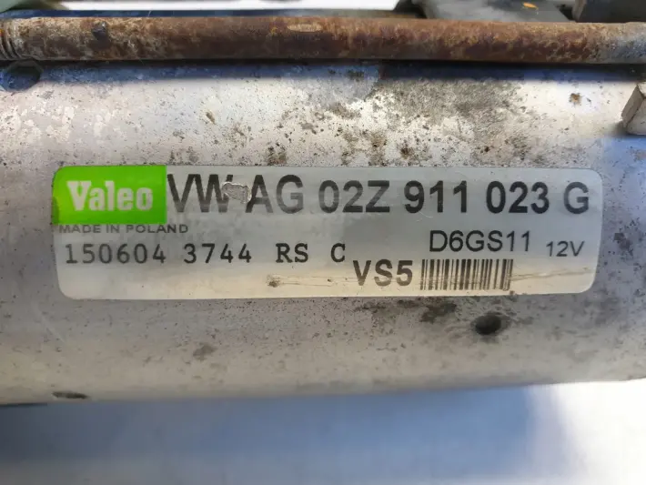 VW Touran II 2.0 FSI ROZRUSZNIK valeo 02Z911023G
