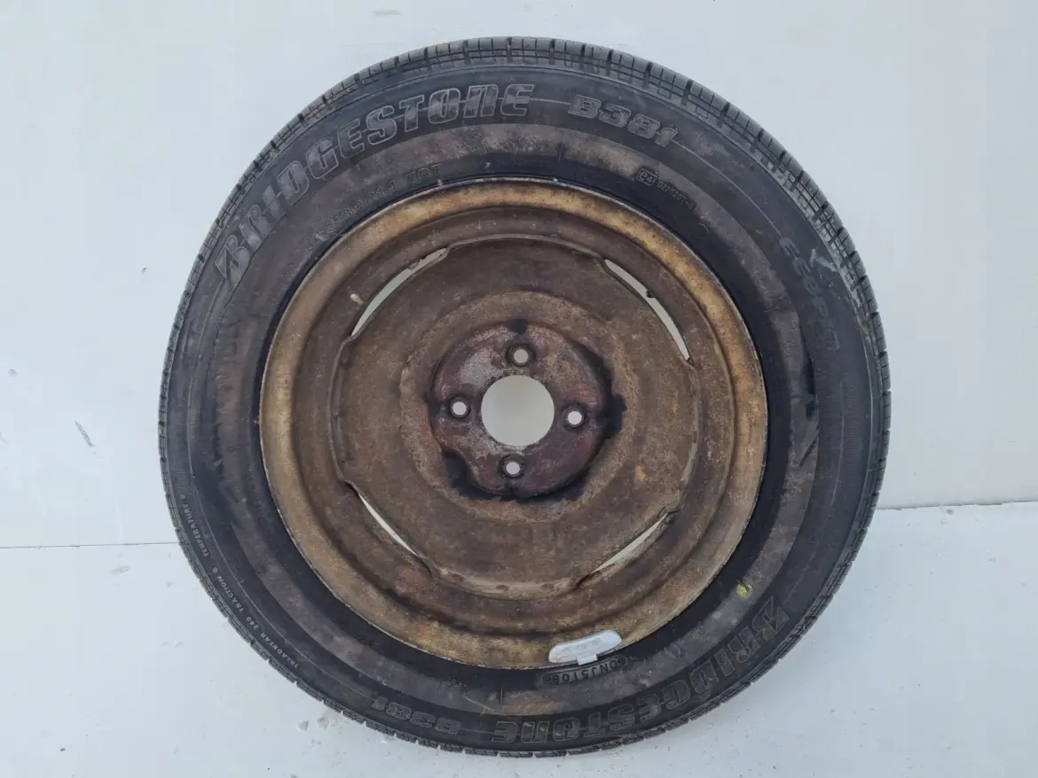 KOŁO ZAPASOWE Zapas felga 145/80 R14 4x105 Bridgestone Ecopia B381 2008