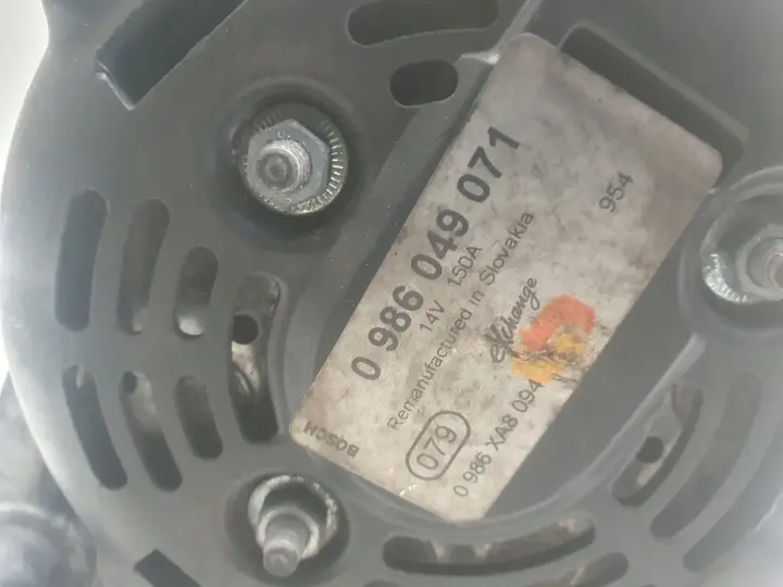 Volvo S40 II V50 2.0 D ALTERNATOR 0986049071