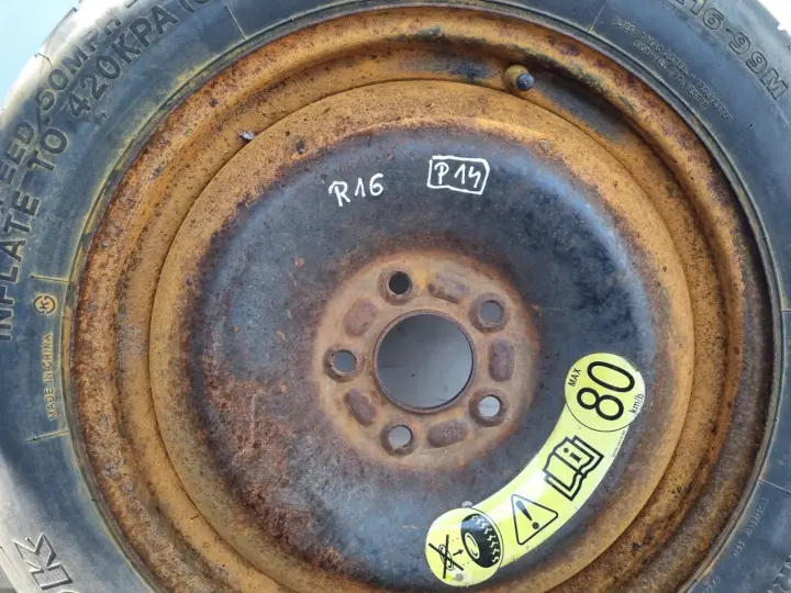 Ford C-Max Focus Mk2 II KOŁO DOJAZDOWE dojazdówka 125/85 R16 5x108 1S71MH