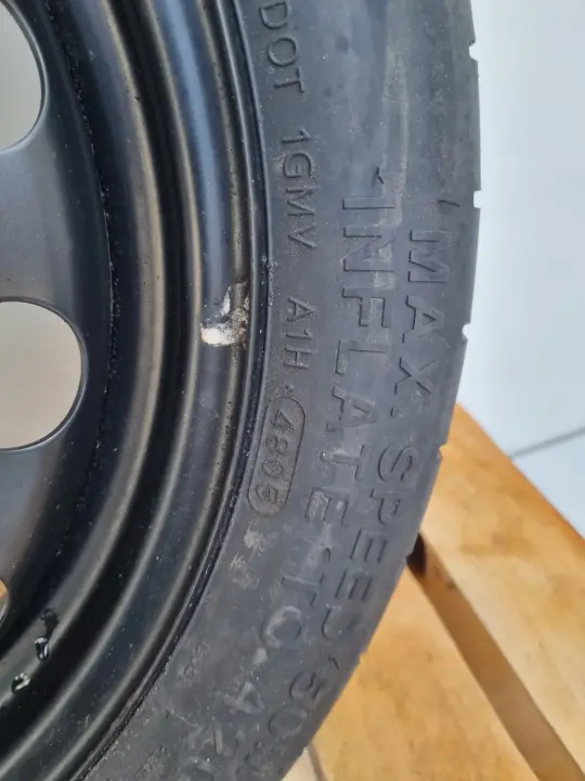 Audi Seat Vw Golf V KOŁO DOJAZDOWE dojazdówka 125/70 R16 1K0601027F 5x112