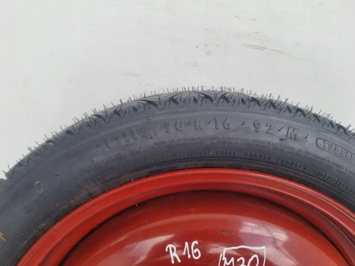 Saab 9-5 I KOŁO DOJAZDOWE dojazdówka 115/70 R16 5x110 4569661 1010208