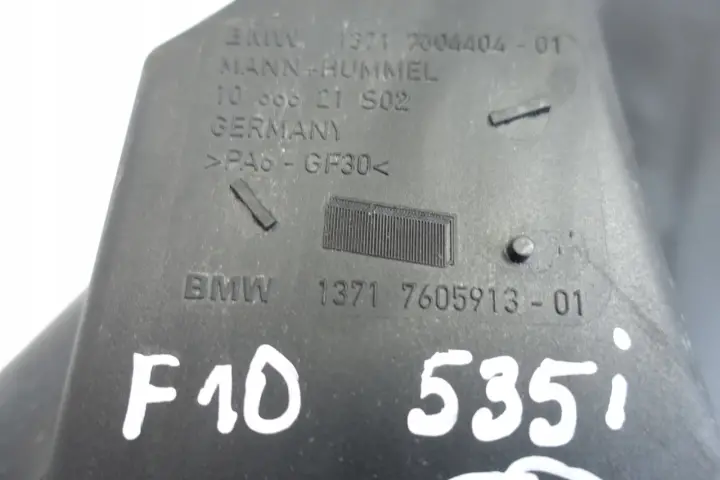 BMW F10 535 3.0 i OBUDOWA FILTRA POWIETRZA 7604404