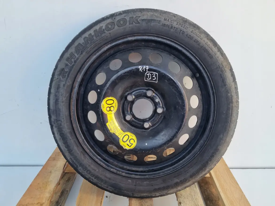 Volvo S80 V70 S60 I KOŁO DOJAZDOWE dojazdówka 125/80 R17 9209872
