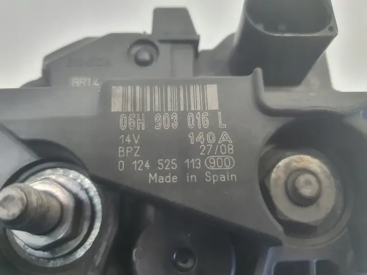Audi A4 B8 2.0 TFSI ALTERNATOR 140A 06H903016L