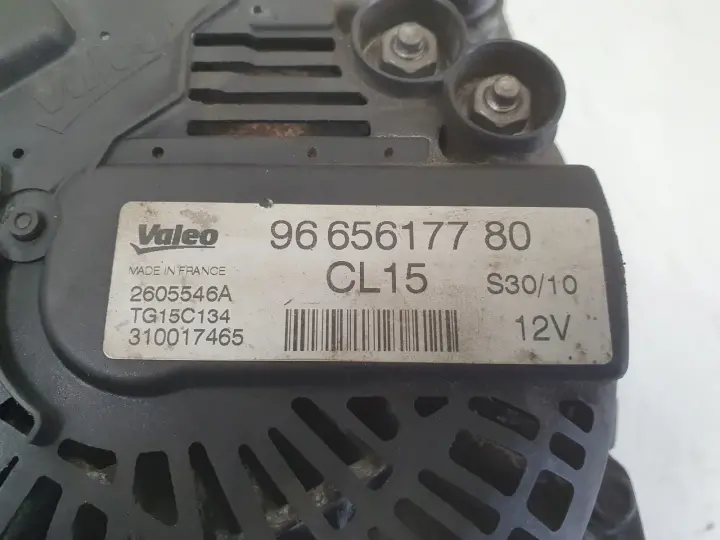 Peugeot Partner II 1.6 HDI ALTERNATOR valeo 9665617780