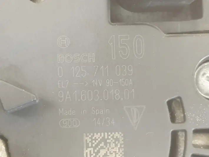 Porsche 911 GT3 3.8 ALTERNATOR 0125711039 150A