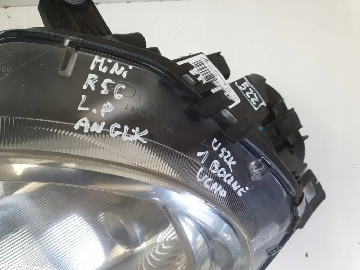 Mini R56 Cooper 06-13r PRZEDNIA LAMPA LEWA LEWY PRZÓD anglik 0301225701