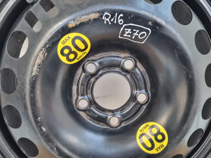 Opel Vectra C Astra H KOŁO DOJAZDOWE dojazdówka 125/85 R16 5x110 2160132