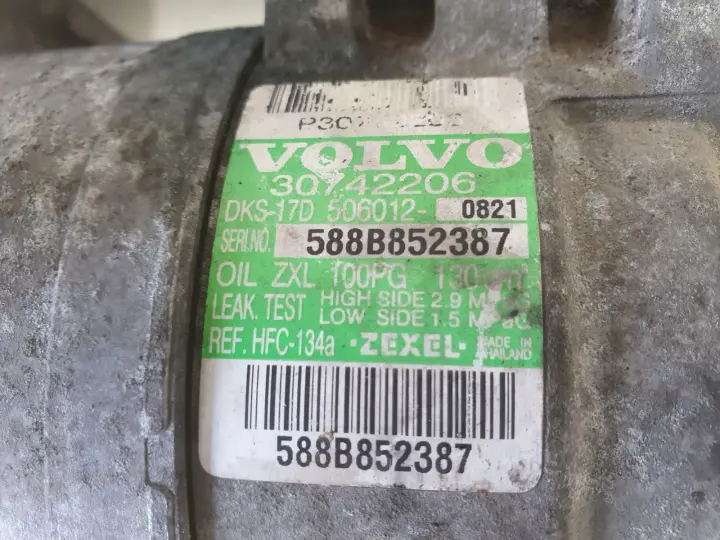 Volvo XC90 2.4 D5 SPRĘŻARKA KLIMATYZACJI pompa 30742206