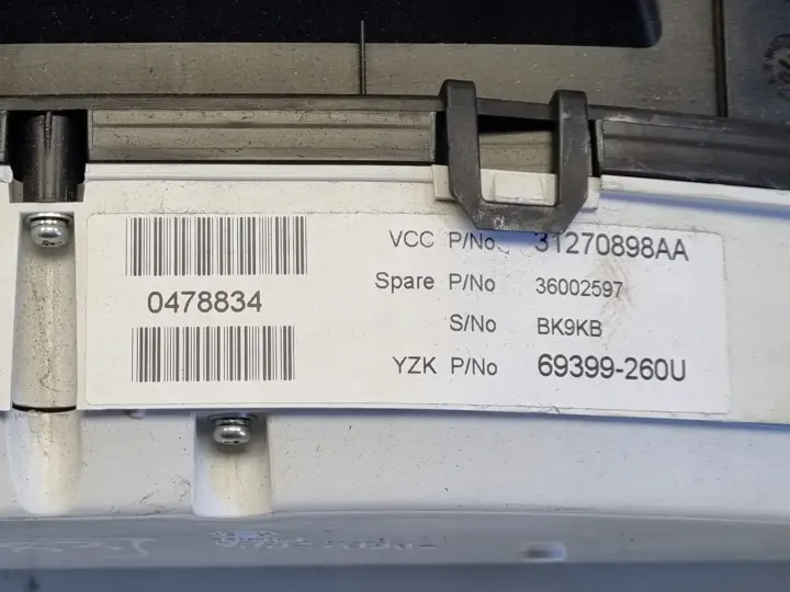 Volvo S80 II V70 III XC70 II 2.5 T LICZNIK ZEGARY Europa benzyna 31270898AA