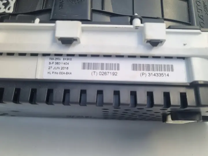 Volvo V40 II 2.0D Diesel LICZNIK ZEGARY TFT Europa 31433514 P31433514