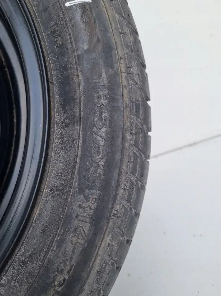 VW Polo III Lupo KOŁO ZAPASOWE Zapas felga 185/55 R14 4x100 ET43 1H0601027A
