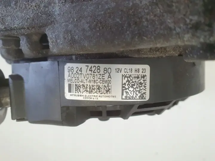 Peugeot 2008 1.5 BlueHDI HDI ALTERNATOR 9824742880