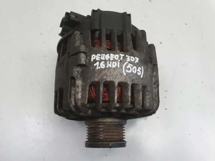 Peugeot 308 I 1.6 HDI ALTERNATOR valeo 9678048880