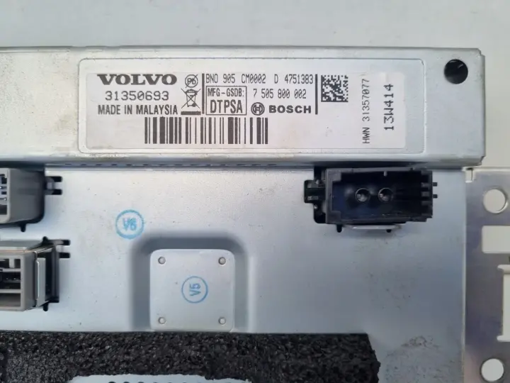 Volvo V60 I S60 II XC60 I EKRAN NAWIGACJI Wyświetlacz 31350693