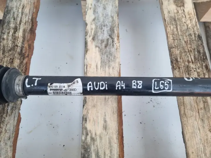 Audi A4 B8 2.0 TDI LEWA TYLNA PÓŁOŚ półośka lewy tył kierowcy 8K0501203M