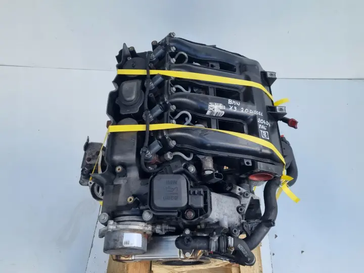SILNIK KOMPLET BMW X3 E83 2.0 D DIESEL 150KM 167tyś M47D20 204D4