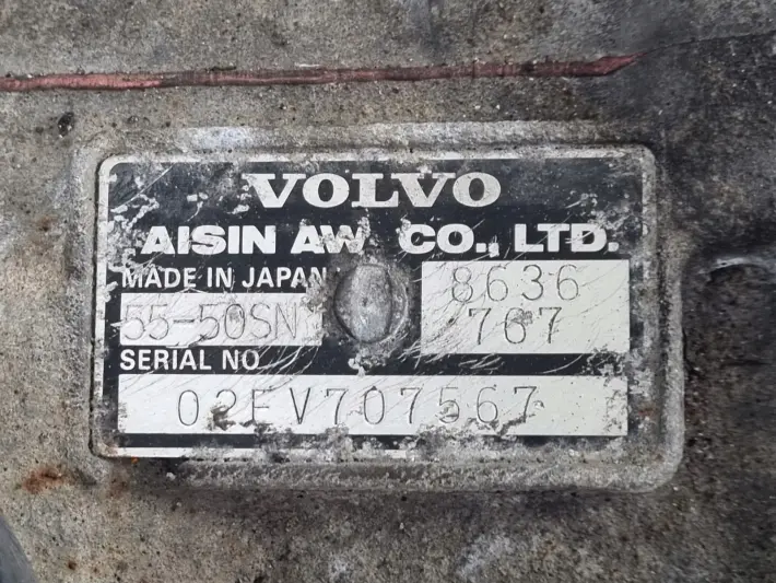 Volvo S80 I 2.4 TURBO AUTOMATYCZNA SKRZYNIA BIEGÓW automat 55-50SN 8636767
