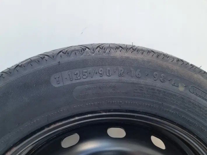Mercedes W169 W245 KOŁO DOJAZDOWE dojazdówka 125/90 R16 5x112 1694000802