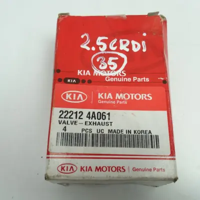 Kia Sorento I 2.5 CRDI ZAWÓR WYDECHOWY komplet