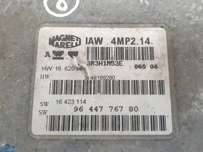 Peugeot 607 2.2 16V STEROWNIK SILNIKA 9644776780
