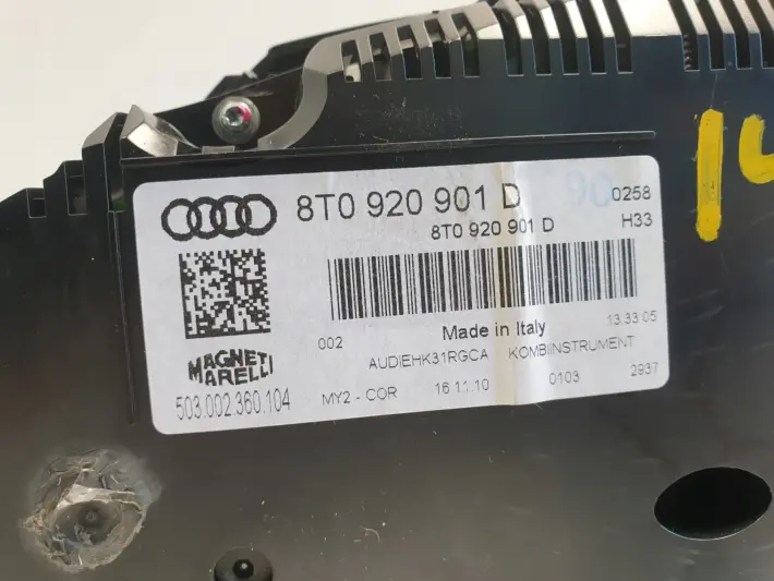 Audi A5 8T 2.0 TFSI LICZNIK ZEGARY 8T0920901D