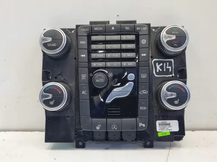 Volvo S60 II V60 I XC60 I PANEL KLIMATYZACJI Nawiewu radia 31398587