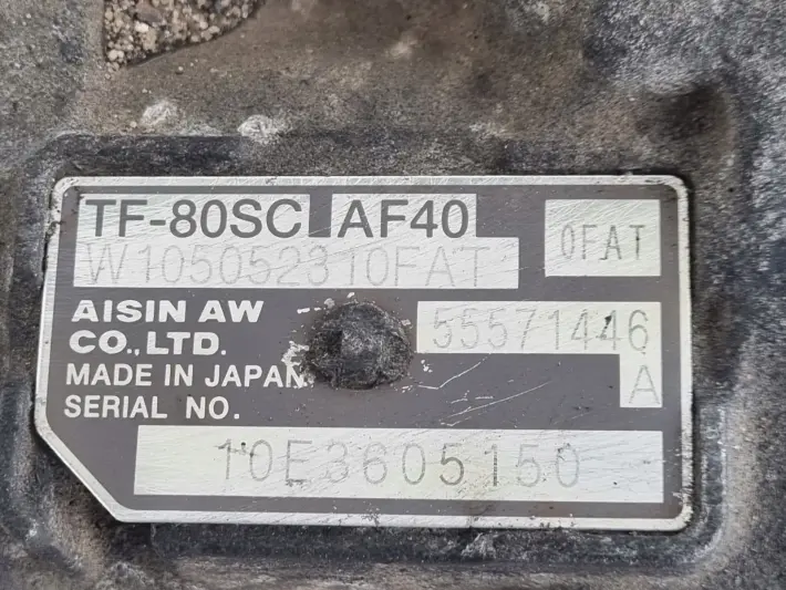 Opel Insignia 2.0 CDTI AUTOMATYCZNA SKRZYNIA BIEGÓW 55571446A TF-80SC