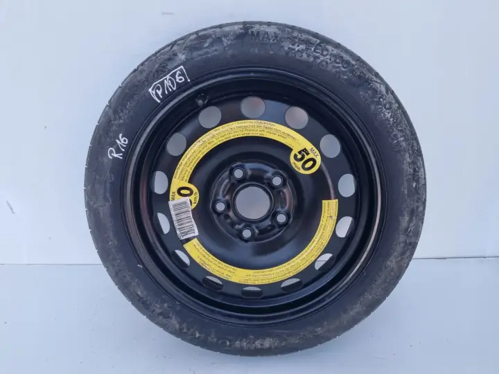 Audi Seat Vw Golf V KOŁO DOJAZDOWE dojazdówka 125/70 R16 1K0601027F 5x112