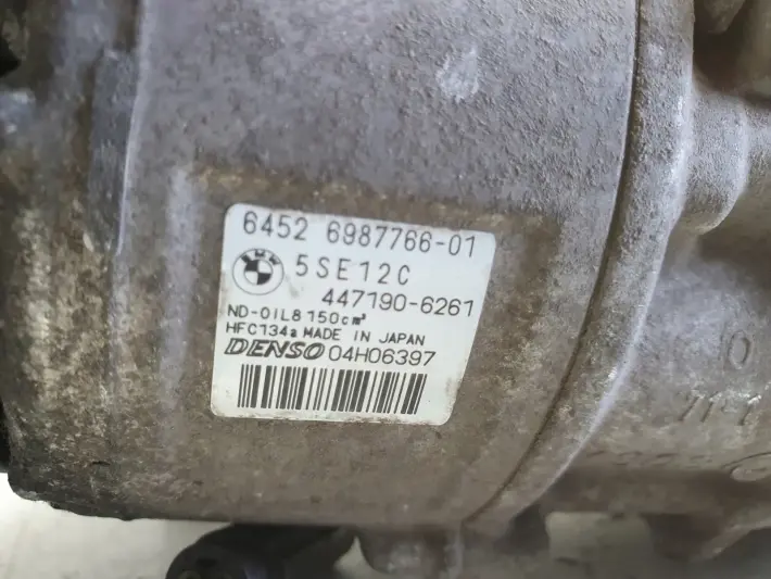 BMW E87 E90 2.0 D SPRĘŻARKA KLIMATYZACJI pompa 6987766