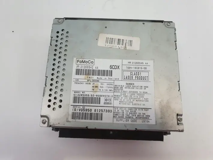 Volvo V70 III S80 II RADIO CD radioodtwarzacz CZYTNIK NAWIGACJI 31260542