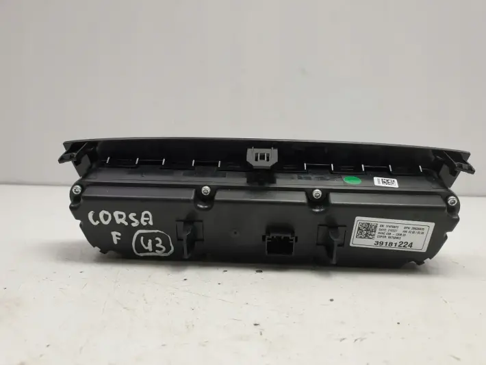 Opel Corsa F PANEL KLIMATYZACJI Nawiewu 39181224