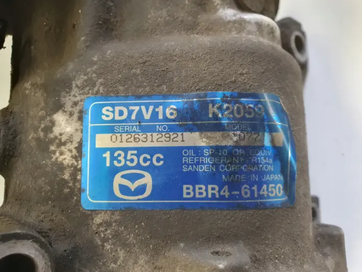Mazda 3 II BL 1.6 D SPRĘŻARKA KLIMATYZACJI BBR4-61450