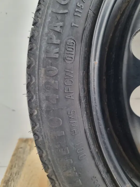 Opel Insignia A KOŁO DOJAZDOWE dojazdówka 125/70 R17 5x120 17X4.00B IS41