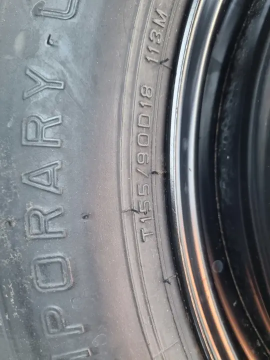 Mercedes ML W164 KOŁO DOJAZDOWE dojazdówka 155/90 R18 5x112 A1644000002