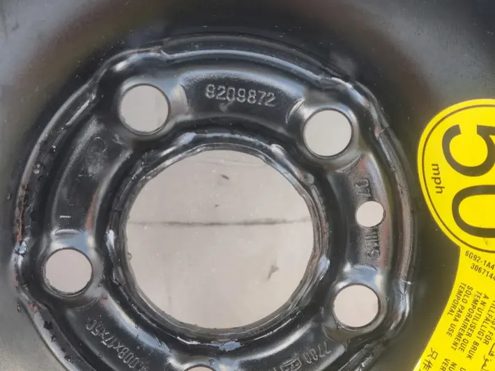 Volvo S80 V70 S60 I KOŁO DOJAZDOWE dojazdówka 125/80 R17 9209872