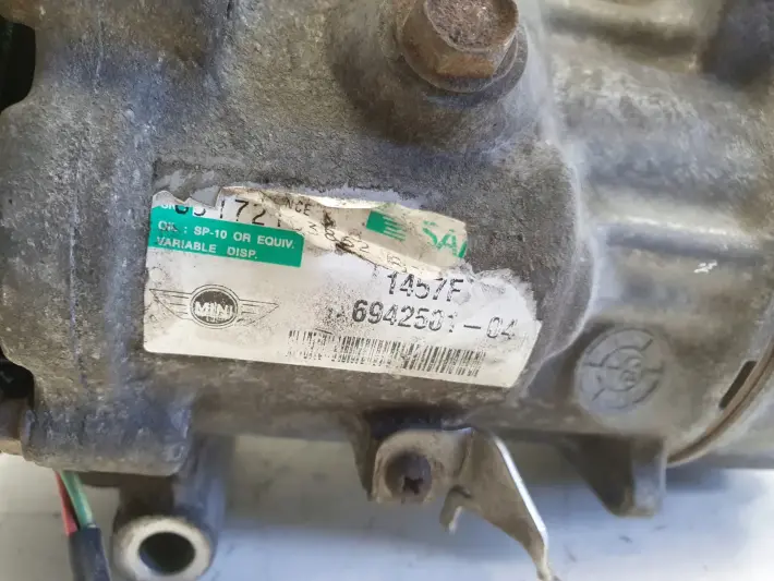 Mini Cooper R56 1.6 16V VTi SPRĘŻARKA KLIMATYZACJI pompa 6942501