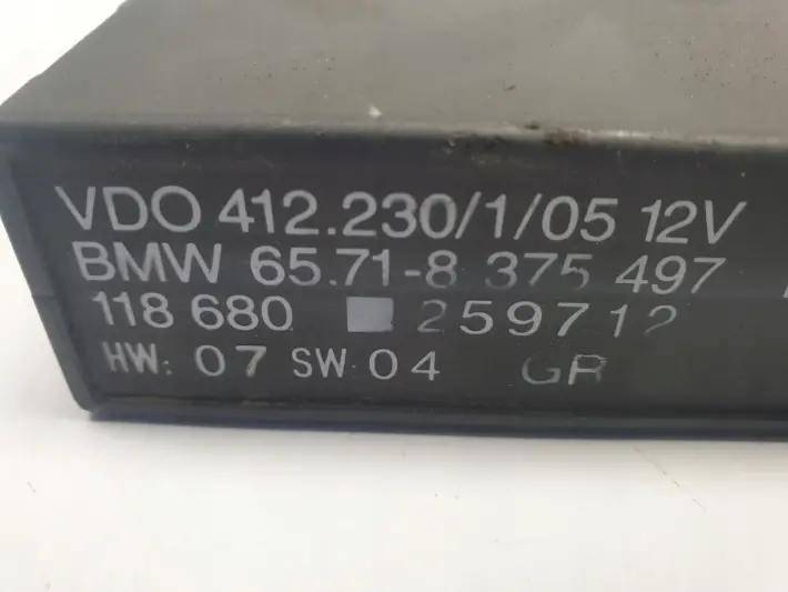 BMW E39 STEROWNIK TEMPOMATU Moduł 8375497