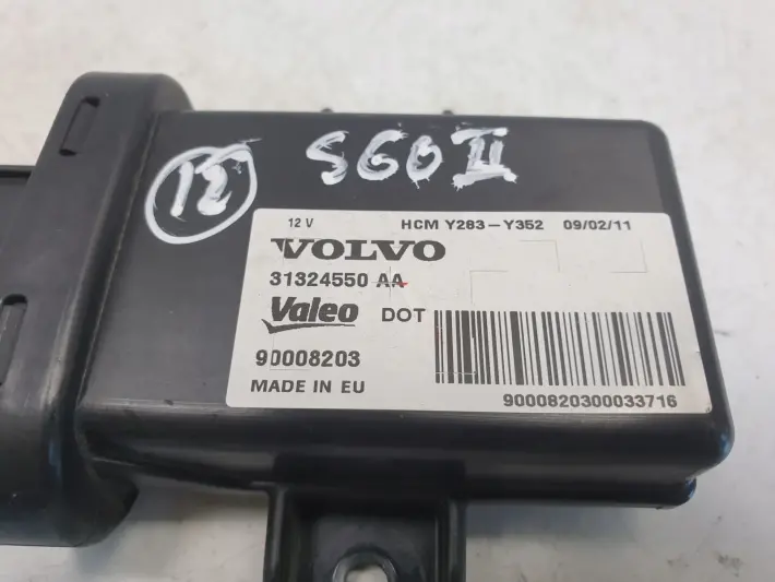 Volvo S60 II MODUŁ STEROWNIK ŚWIATEŁ 31324550