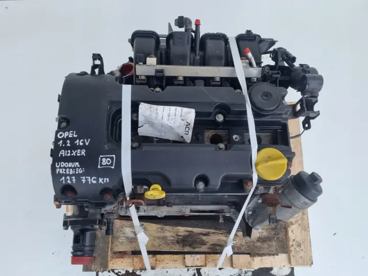 SILNIK KOMPLET Opel Corsa D 1.2 16V 86KM serwisowany 127tyś A12XER