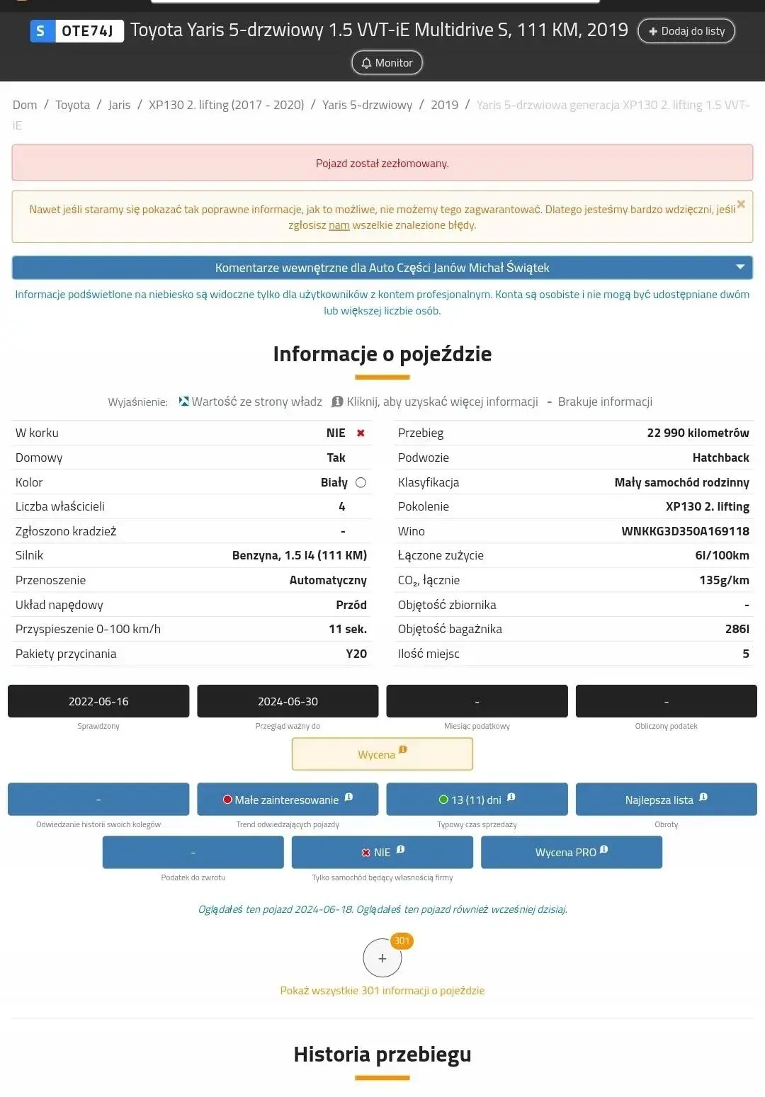 Toyota Yaris III 1.5 VVTI AUTOMATYCZNA SKRZYNIA BIEGÓW automat K312 2NR-FKE