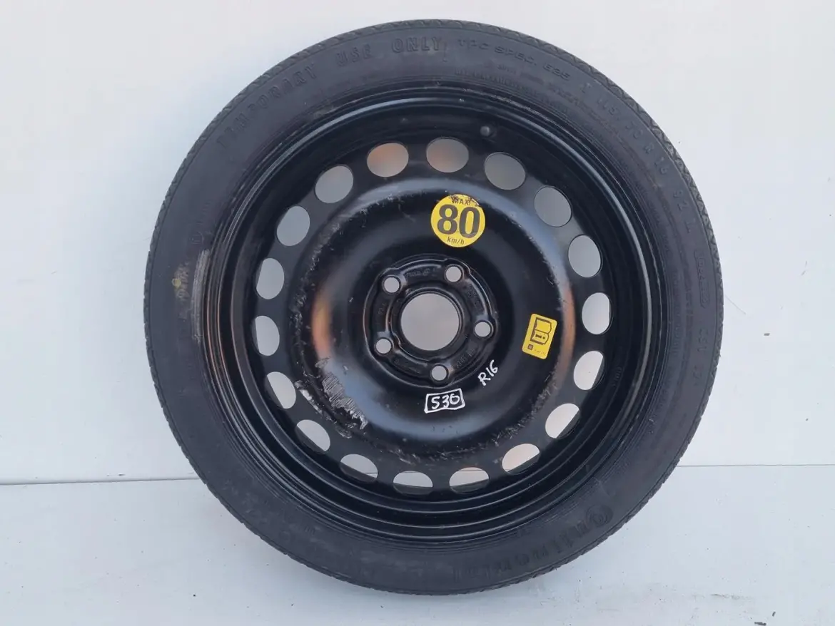 Opel Astra J Zafira C KOŁO DOJAZDOWE dojazdówka 115/70 R16 5x110 2160140