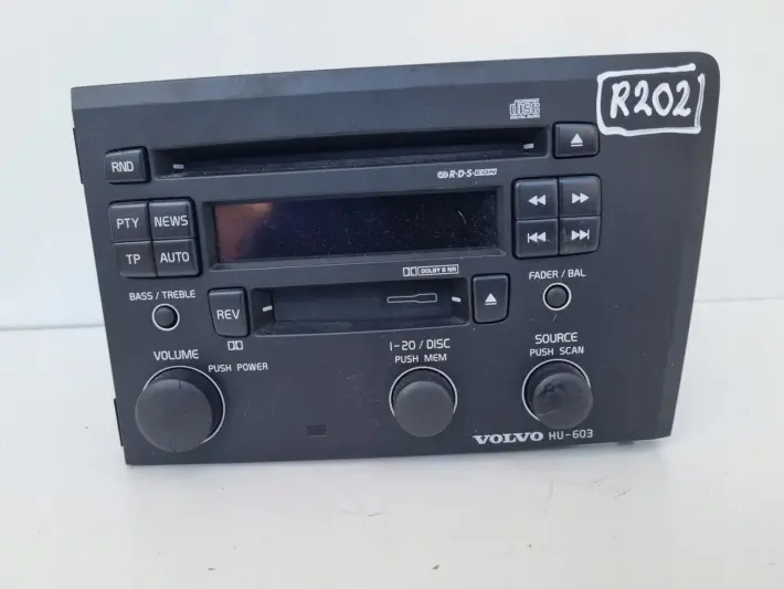 Volvo S60 I XC70 I V70 II RADIOODTWARZACZ CD Radio HU-603 30657637