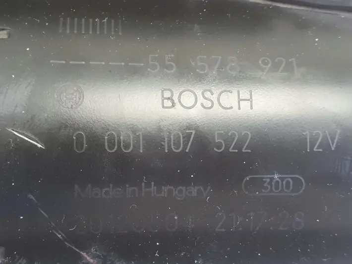 Opel Mokka A 1.4 T turbo ROZRUSZNIK bosch 0001107522