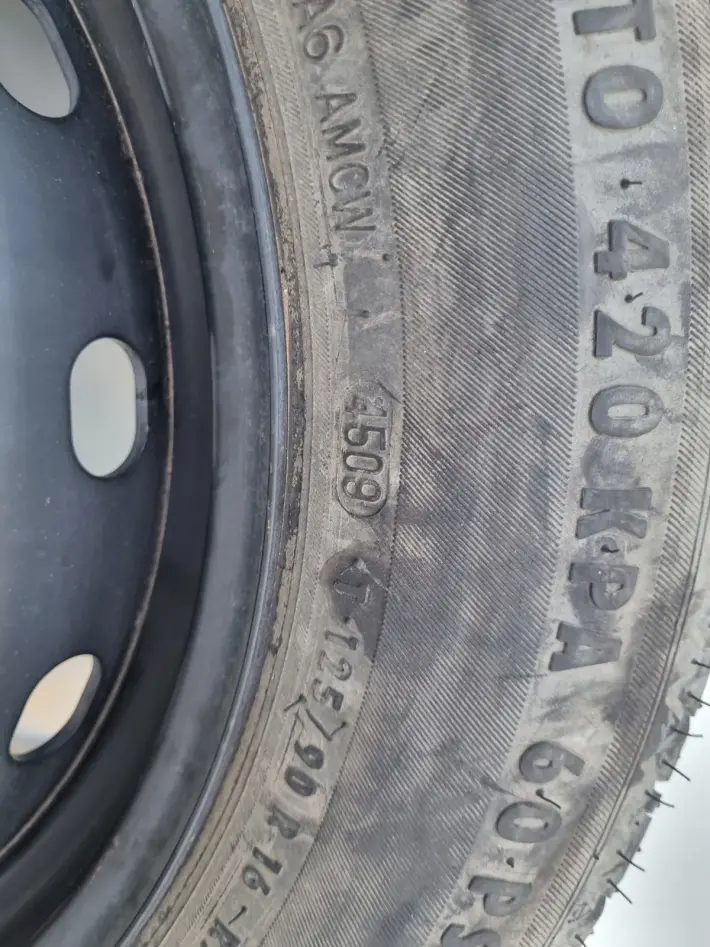 Mercedes W169 W245 KOŁO DOJAZDOWE dojazdówka 125/90 R16 5x112 1694000802