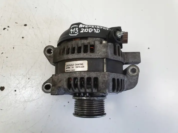 Toyota Avensis T25 2.0 D4D ALTERNATOR denso 104210-2220