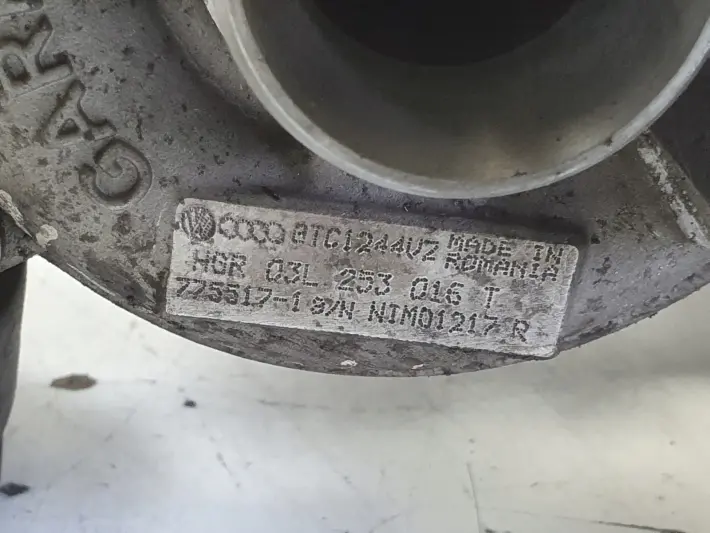 Audi A3 Seat Ibiza IV 1.6 TDI TURBOSPRĘŻARKA turbo 03L253016T CAY