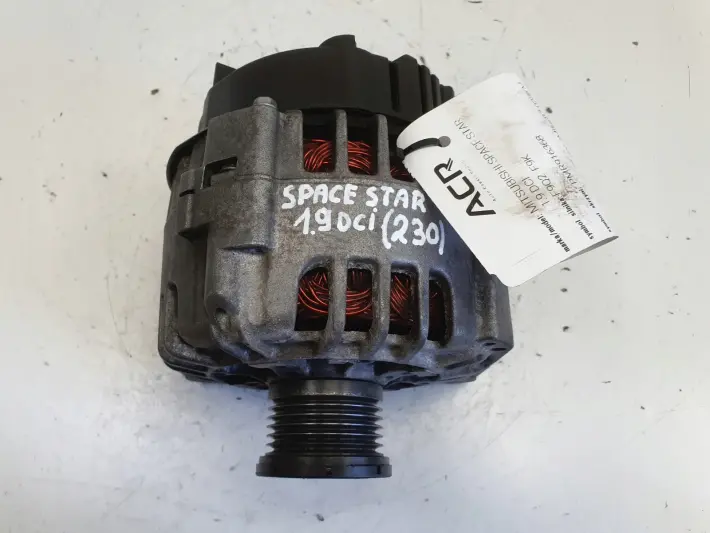 Mitsubishi Space Star 1.9 DID ALTERNATOR valeo 8200162474 125A